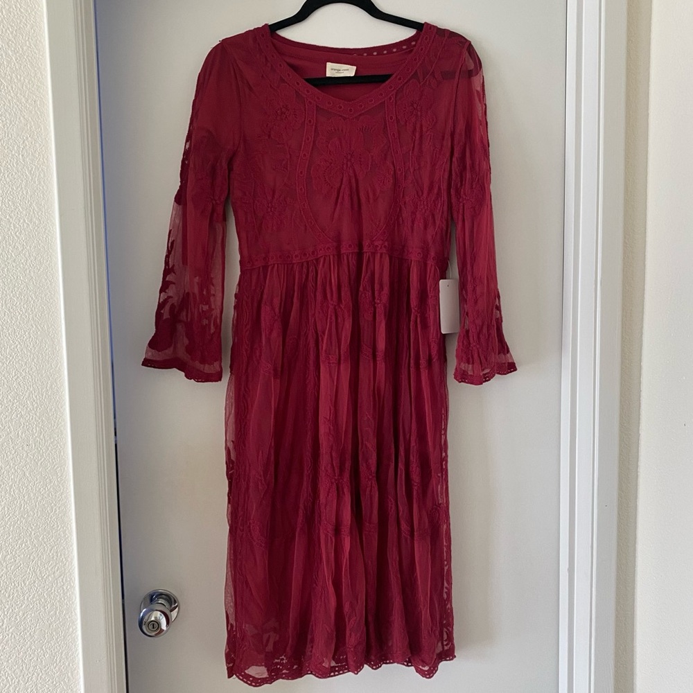 Orange Creek Lace Boho Style Dress S/M